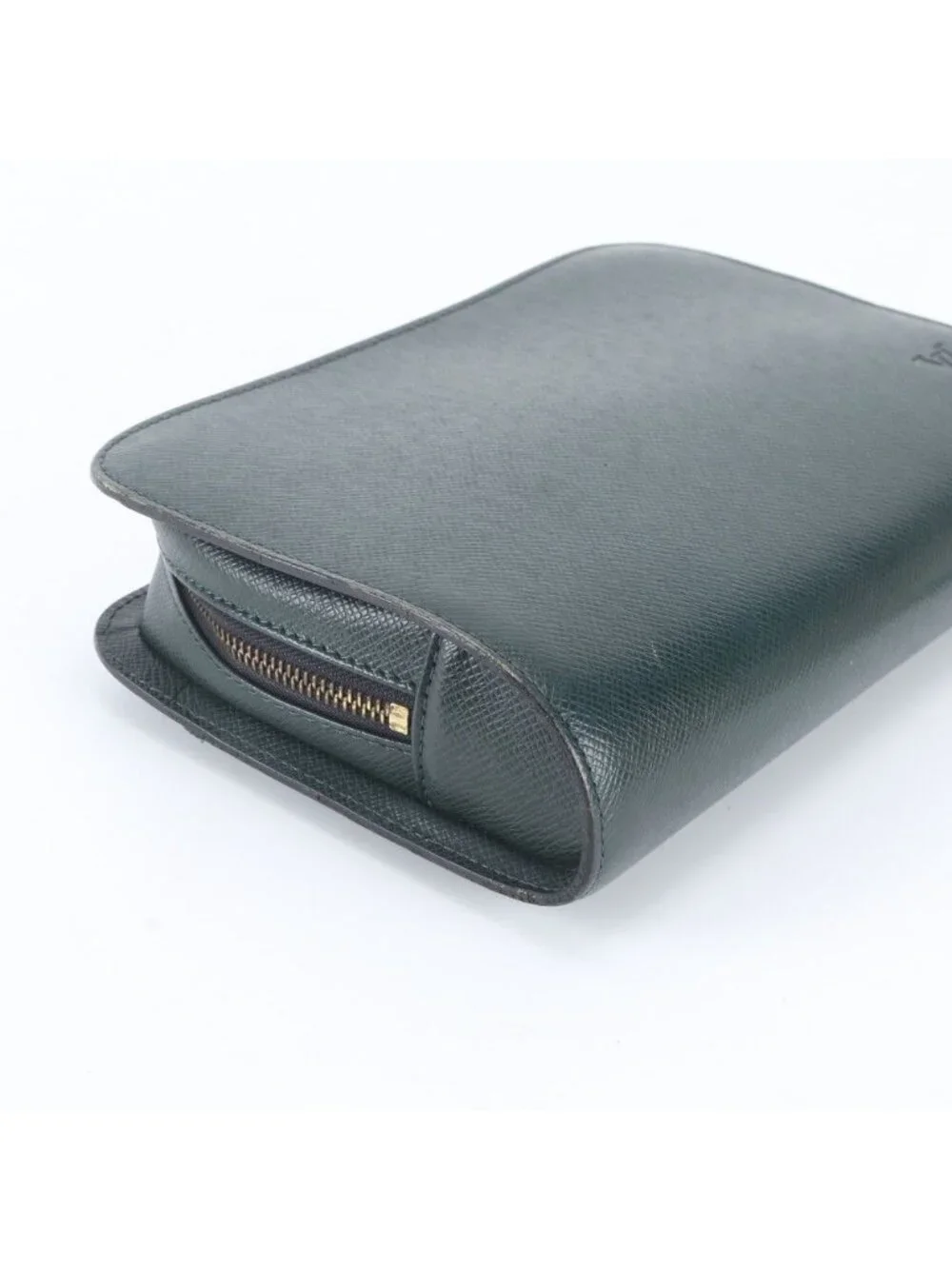 Louis Vuitton Taiga Baikal Leather Clutch Pouch Business